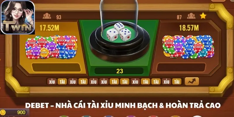 Khám phá ngay DEBET - Top 3 Cổng Game Tài xỉu online uy tín nhất VN