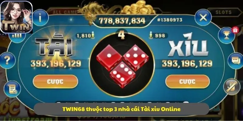 TWIN68 thuộc top 3 Cổng Game Tài xỉu Online